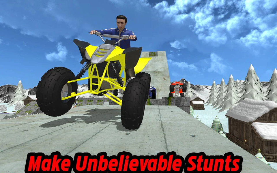 ATV Quad Bike Racing Stunts - عکس بازی موبایلی اندروید