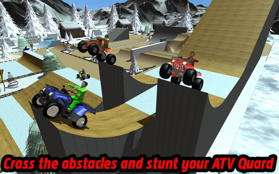 ATV Quad Bike Racing Stunts - عکس بازی موبایلی اندروید