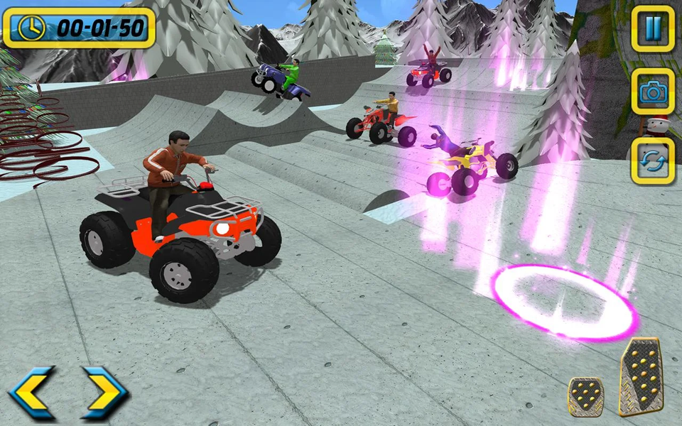ATV Quad Bike Racing Stunts - Gameplay image of android game