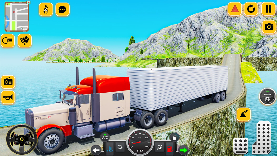 Log Cargo Transport Truck Game - عکس برنامه موبایلی اندروید