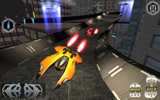 Sky Space Racing Force 3D - Gameplay image of android game
