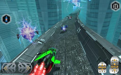 Sky Space Racing Force 3D - Gameplay image of android game