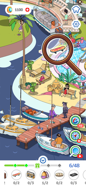 Hidden Objects: Seek and find - Gameplay image of android game