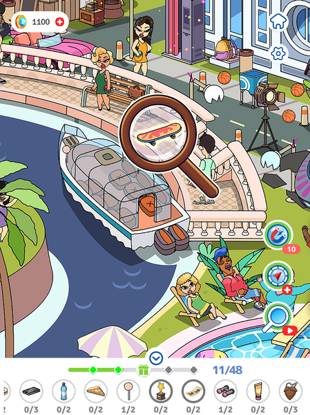 Hidden Objects: Seek and find - Gameplay image of android game