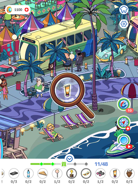 Hidden Objects: Seek and find - Gameplay image of android game
