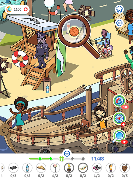 Hidden Objects: Seek and find - Gameplay image of android game