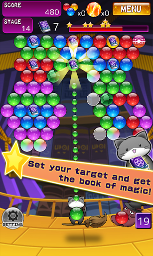 Bubble  Cat - Gameplay image of android game