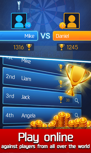 Darts Master - online dart games - عکس بازی موبایلی اندروید