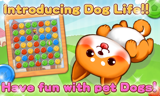 Cute Dog's Life - Gameplay image of android game