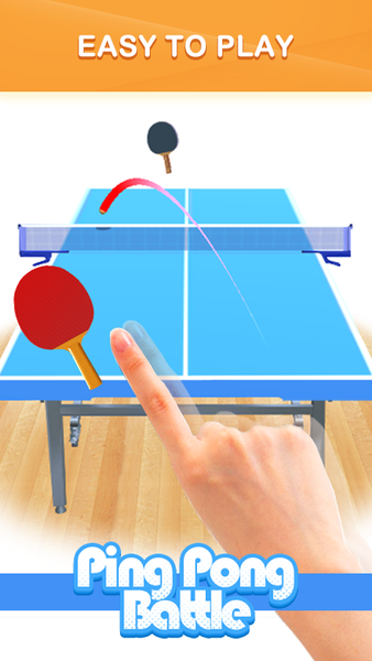 Ping Pong Battle -Table Tennis - عکس بازی موبایلی اندروید