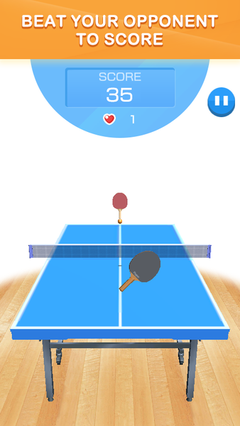 Ping Pong Battle -Table Tennis - عکس بازی موبایلی اندروید