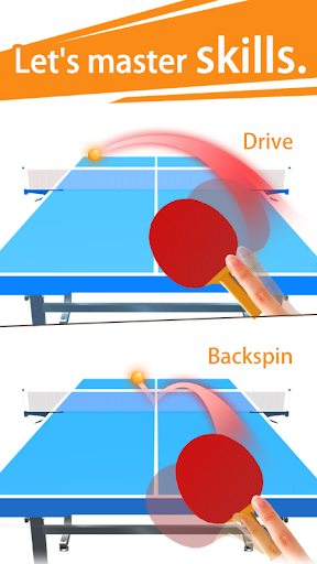 Table Tennis 3D Ping Pong Game - Gameplay image of android game