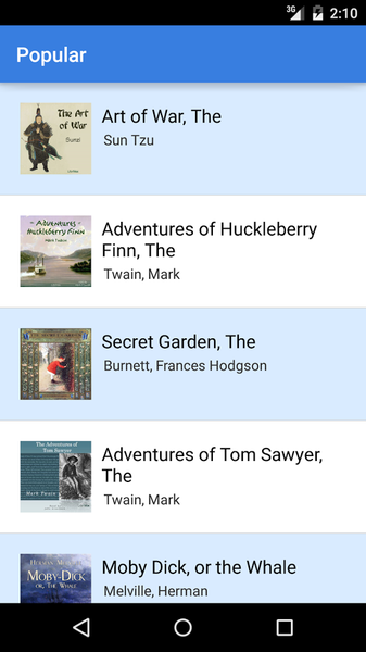 Audiobooks - Image screenshot of android app