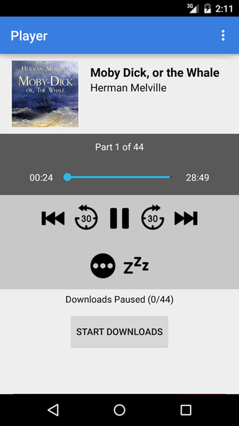 Audiobooks - عکس برنامه موبایلی اندروید