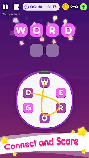 Word Go - Cross Word Puzzle Game, Happiness & Fun - Gameplay image of android game