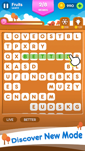 Word Go - Cross Word Puzzle Game, Happiness & Fun - Gameplay image of android game
