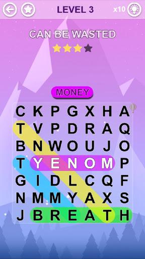 Crossword Search - Classic Find Hidden Word Game - Gameplay image of android game