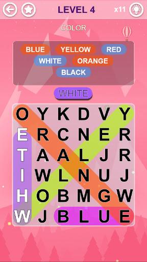 Crossword Search - Classic Find Hidden Word Game - Gameplay image of android game