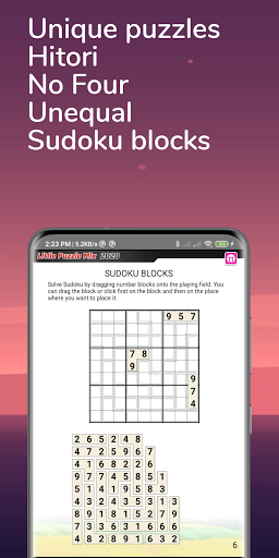Puzzle Book: Daily puzzle page - عکس بازی موبایلی اندروید