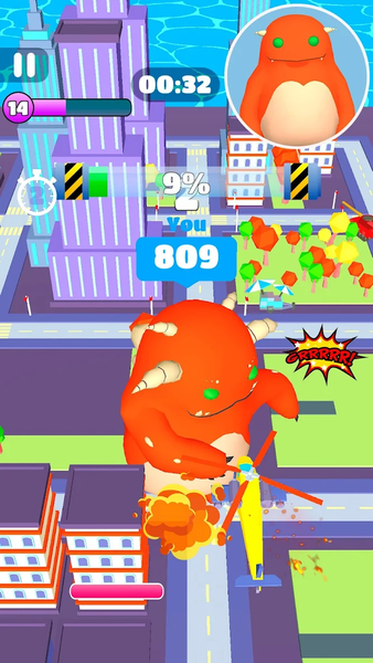Grow your Monster - عکس بازی موبایلی اندروید
