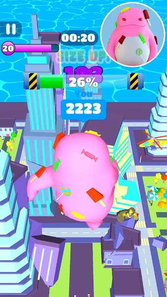 Grow your Monster - Gameplay image of android game