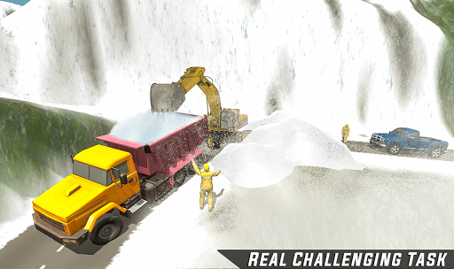 Heavy Excavator Snow Machine Simulator ۲۰۱۹ - عکس برنامه موبایلی اندروید