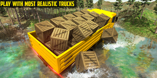 Offroad Driver Cargo Trucker - Gameplay image of android game