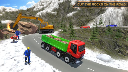 Stone Cutter Heavy Excavator Simulator ۲۰ - عکس بازی موبایلی اندروید