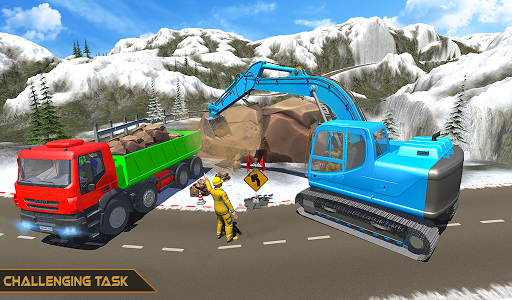 Stone Cutter Heavy Excavator Simulator ۲۰ - عکس بازی موبایلی اندروید