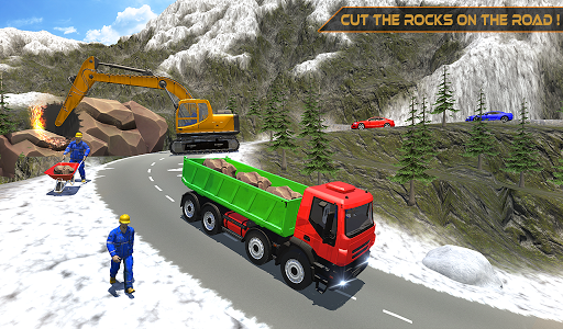 Stone Cutter Heavy Excavator Simulator ۲۰ - عکس بازی موبایلی اندروید