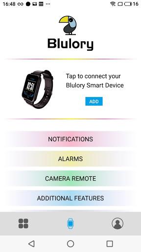 Blulory Bluetooth Smart Watch Men Waterproof Sport Fitness Tracker Wea