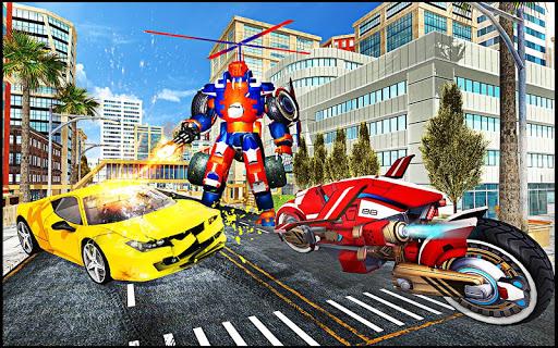Transmute Robot Superhero - Gameplay image of android game