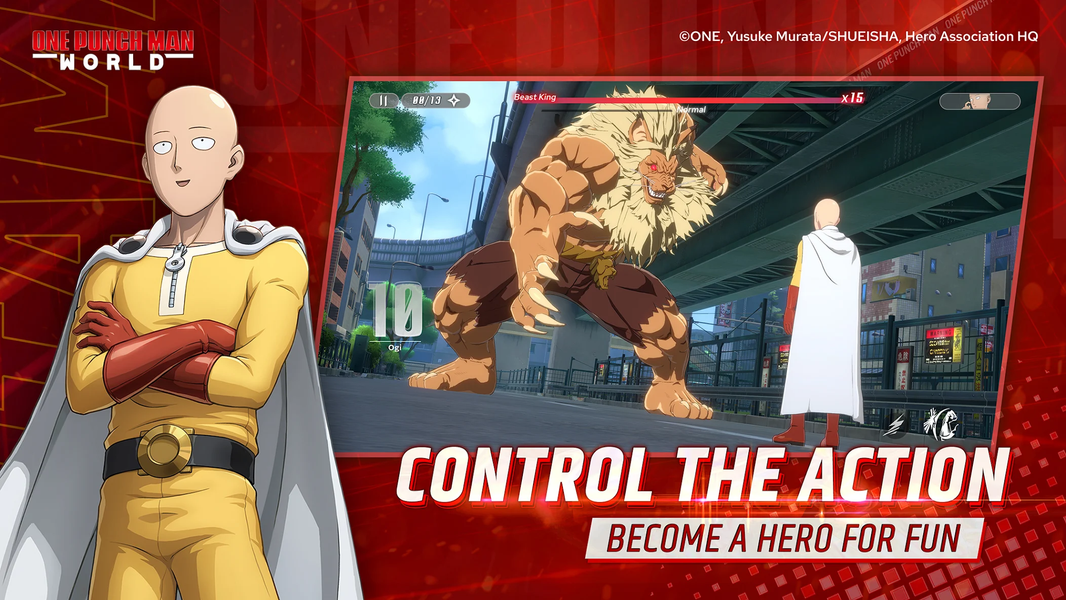 One Punch Man World - Gameplay image of android game
