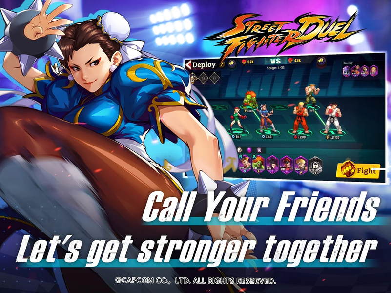 Street Fighter Duel - Idle RPG - عکس بازی موبایلی اندروید