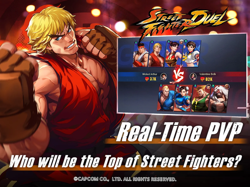 Street Fighter Duel - Idle RPG - عکس بازی موبایلی اندروید