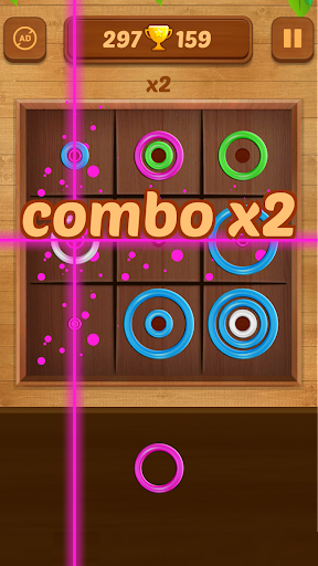 Color Rings: Color Puzzle Game - Gameplay image of android game