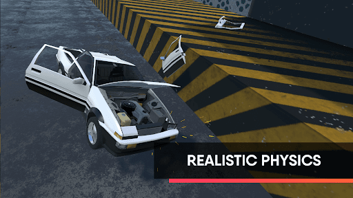 CrashX: car crash sandbox 3D - Gameplay image of android game