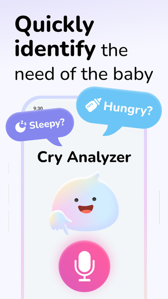 Cry Analyzer + Baby Translator - عکس برنامه موبایلی اندروید