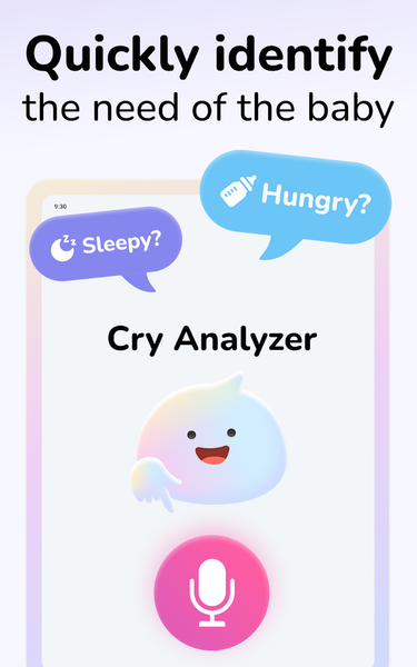 Cry Analyzer + Baby Translator - عکس برنامه موبایلی اندروید