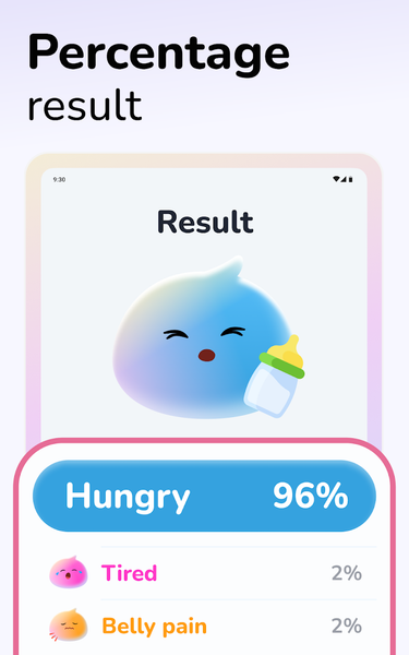 Cry Analyzer + Baby Translator - عکس برنامه موبایلی اندروید