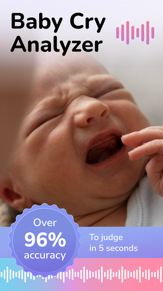 Cry Analyzer + Baby Translator - عکس برنامه موبایلی اندروید