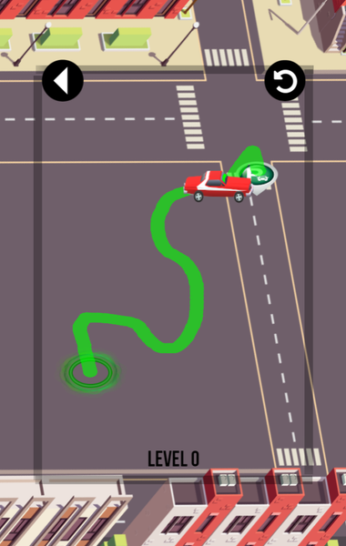 Draw Park Car Street - Gameplay image of android game