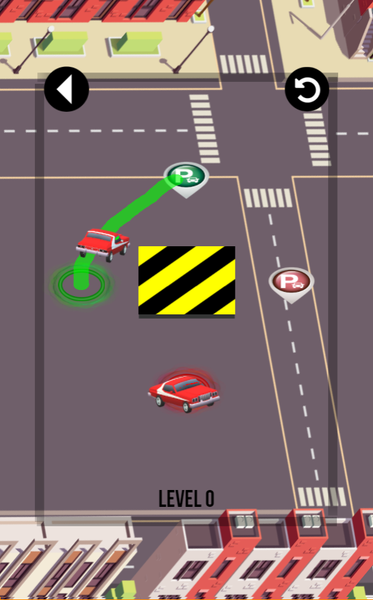 Draw Park Car Street - Gameplay image of android game