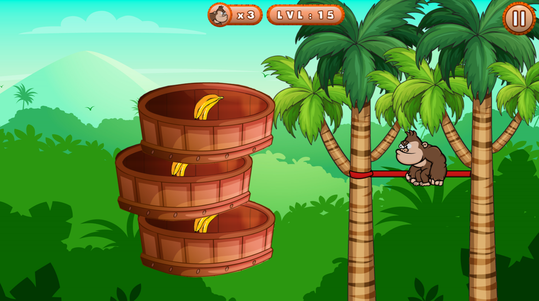 Monkey Kong Banana Blitz - عکس بازی موبایلی اندروید