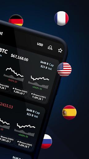 The Crypto App - Coin Tracker - عکس برنامه موبایلی اندروید