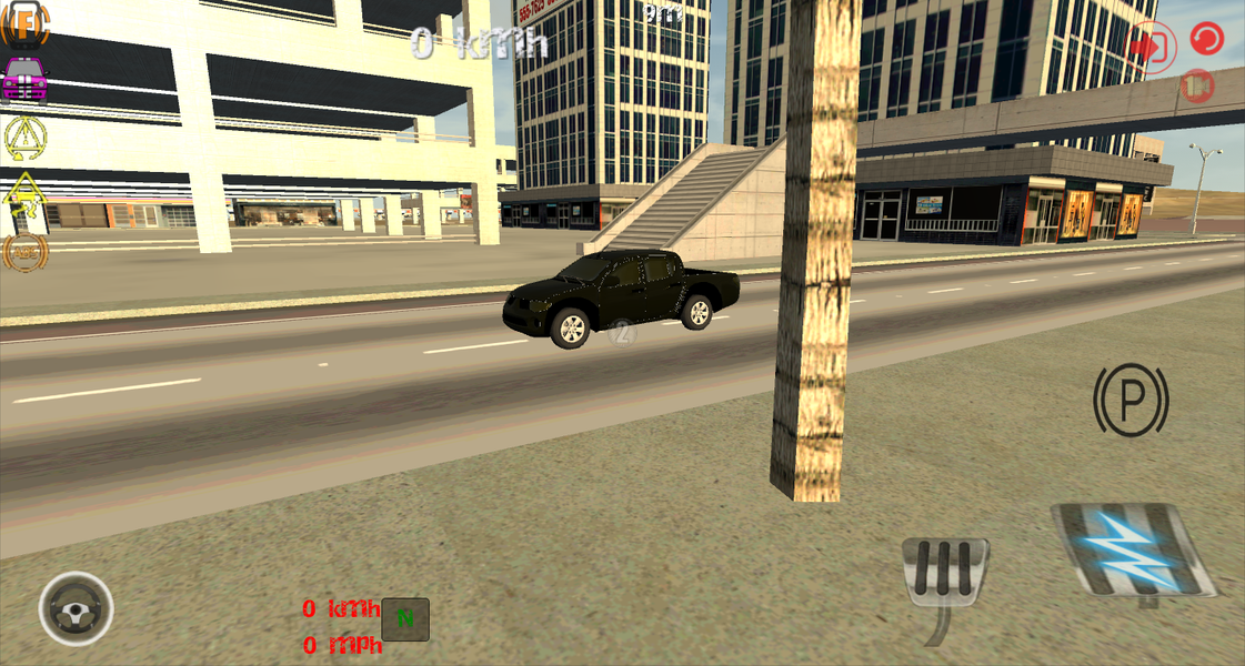 Extreme GT Pickup Turbo 3D - Gameplay image of android game