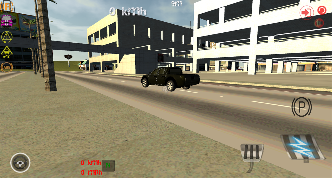 Extreme GT Pickup Turbo 3D - Gameplay image of android game