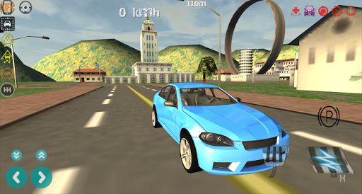 Car Driving Drift Simulator 3D - Gameplay image of android game