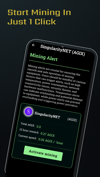 AI - Crypto Cloud Mining - Image screenshot of android app