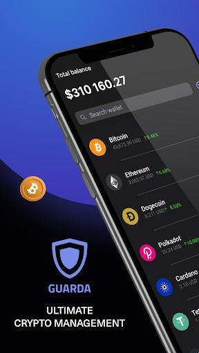 Guarda Crypto Bitcoin Wallet - Image screenshot of android app